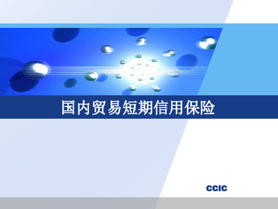 国内贸易信用保险知识浅析